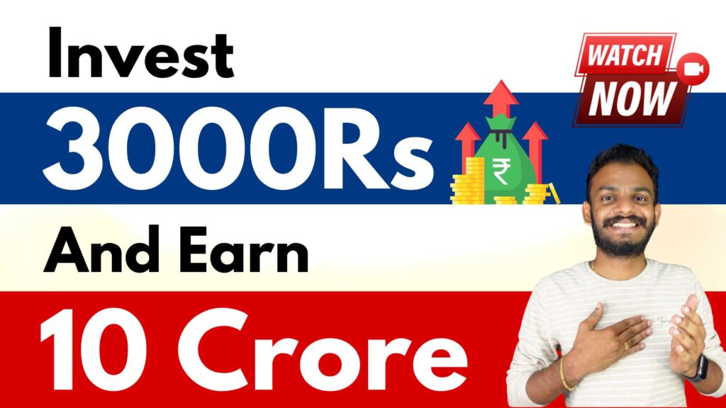 Mutual Fund Investment Invest 3000 Rs Monthly And Get 10 Cr Vineesh