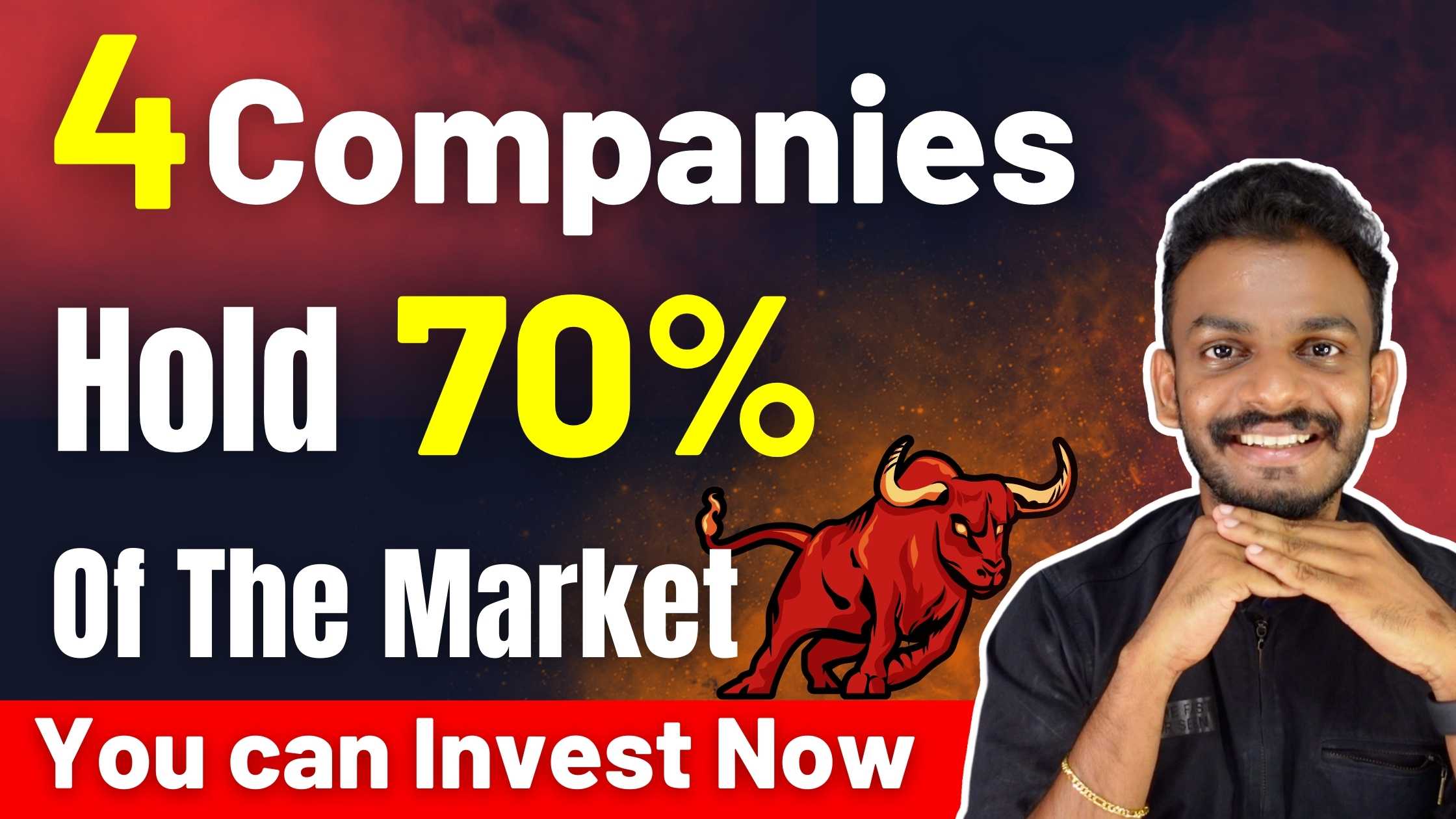 Stock Market 2023 – 4 Companies Hold 70% Of The Market – Stock Market Investment – Stock Market