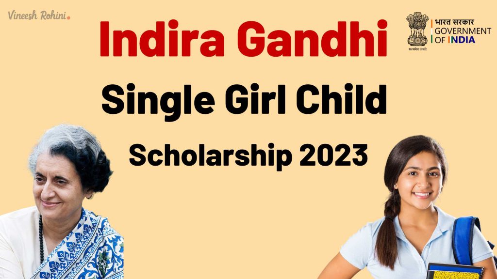 phd scholarship for single girl child