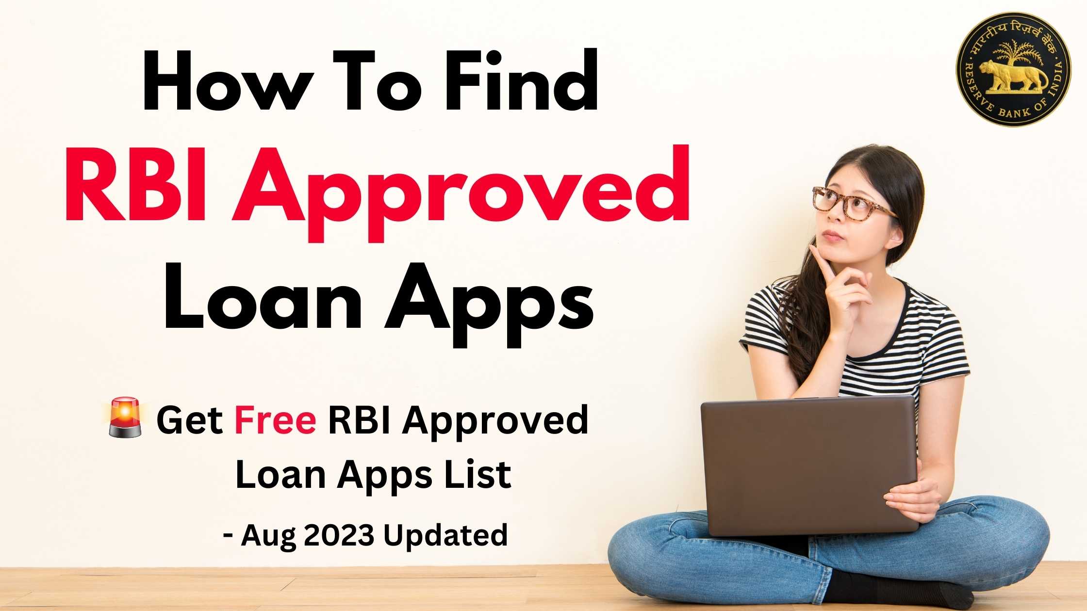 How To Find RBI Approved Loan Apps