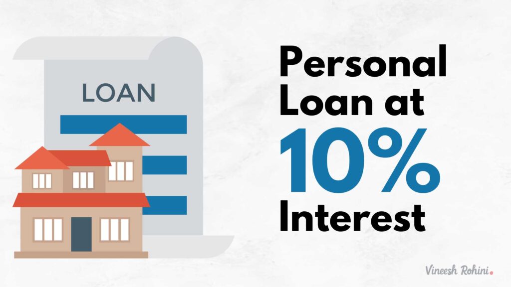 Personal Loan Low Interest Rate Banks Offering Personal Loan At 10 Interest Comprehensive 1076