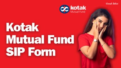 Kotak Mutual Fund SIP Form