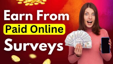 Earn From Paid online surveys