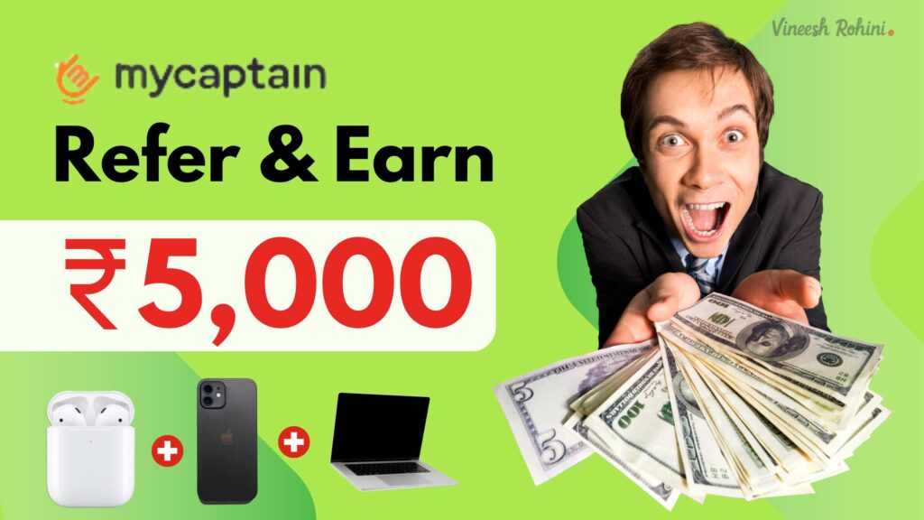 Online Earning Platform - Refer & Earn up to Rs 5,000 - Comprehensive Guide - Vineesh Rohini