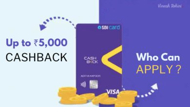 SBI Cashback Card