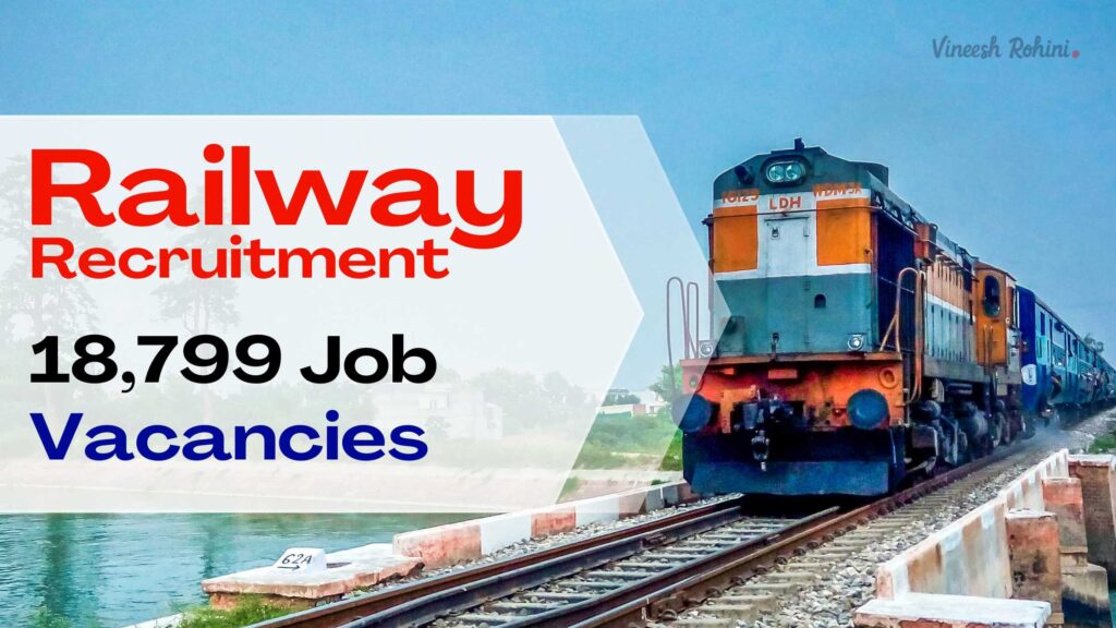 Railway Recruitment - 18,799 job vacancies in Railways; The details are ...