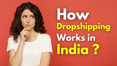 How dropshipping works in india