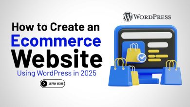 Ecommerce Website Using WordPress