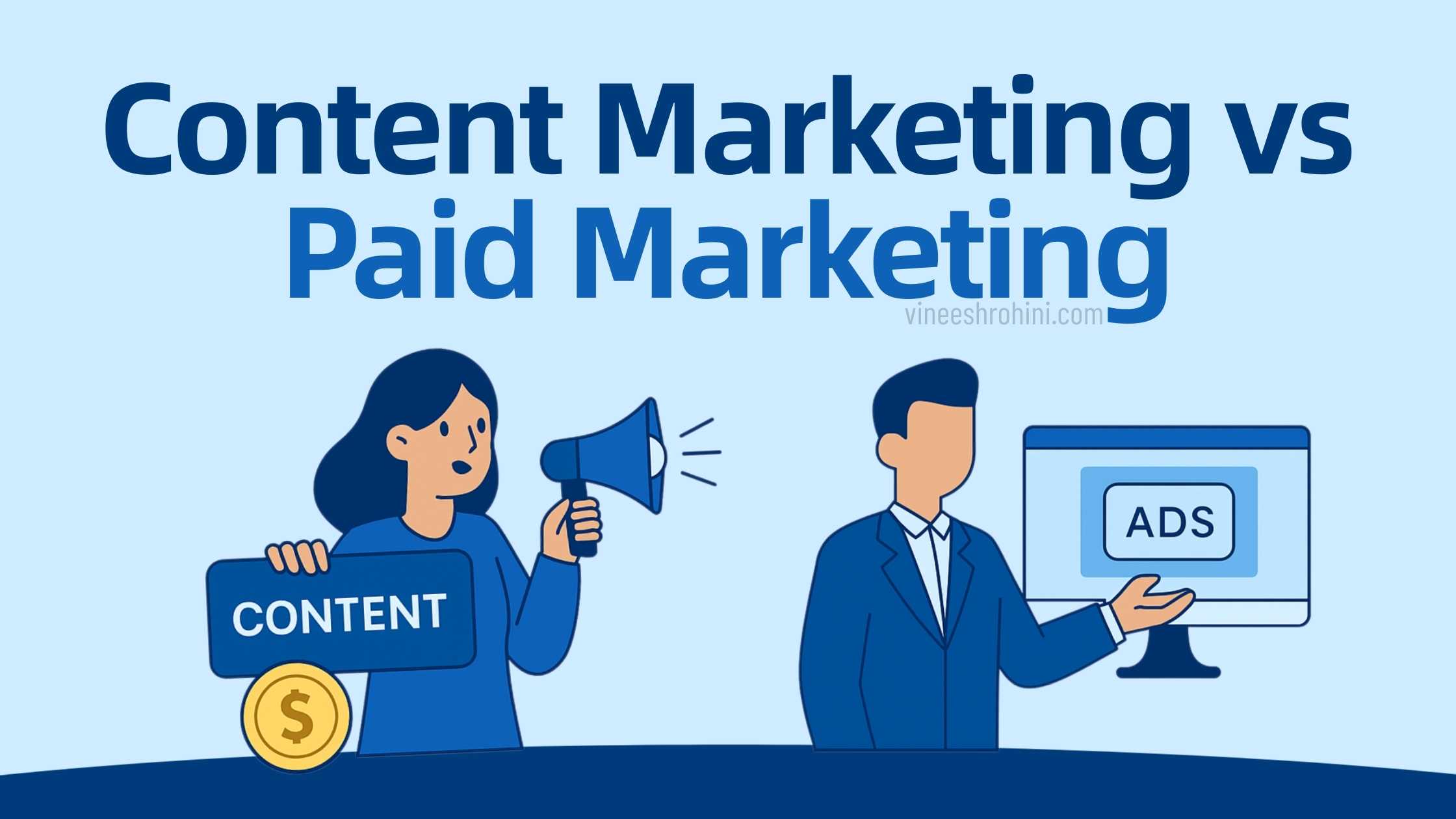 Content Marketing vs Paid Marketing