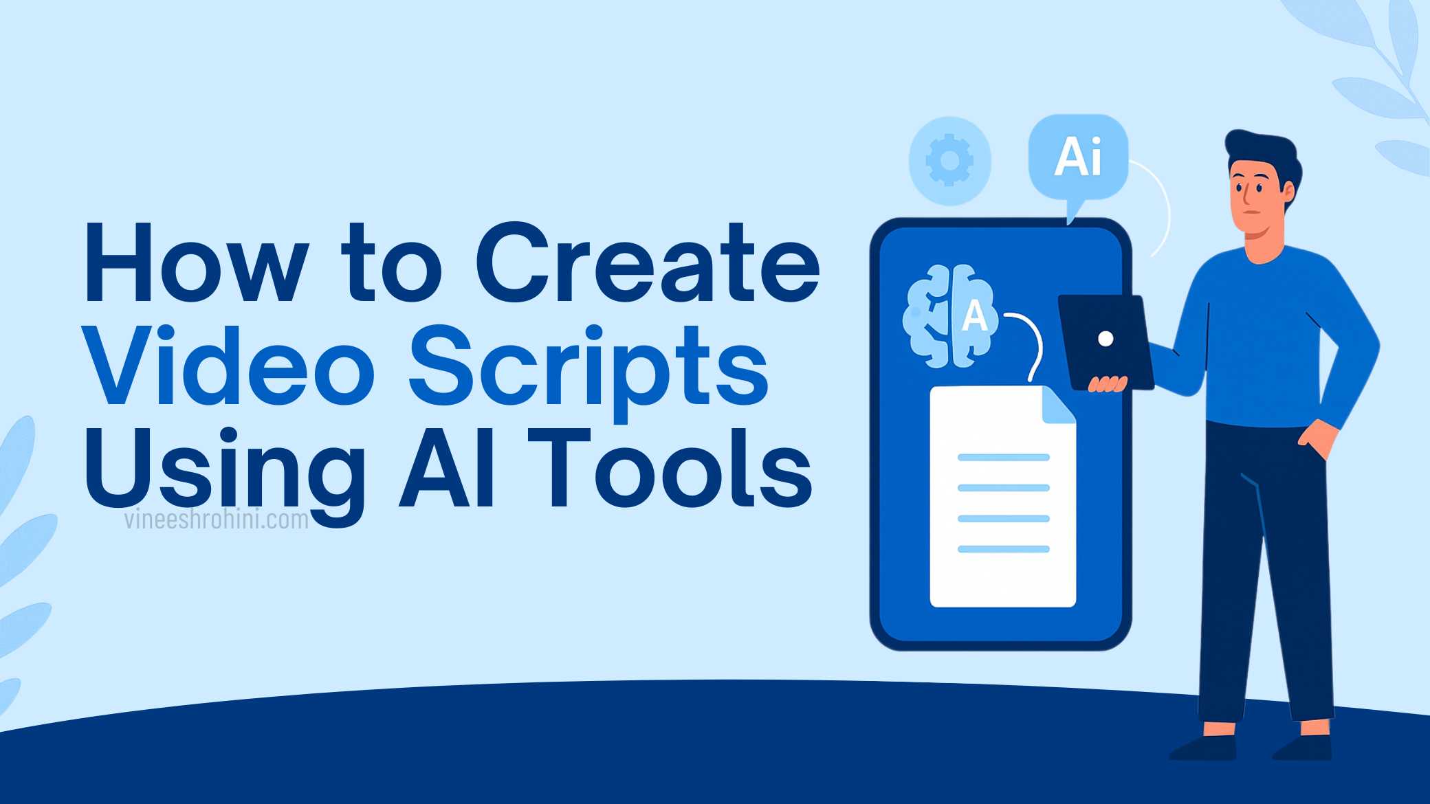 How to Create Video Scripts Using AI